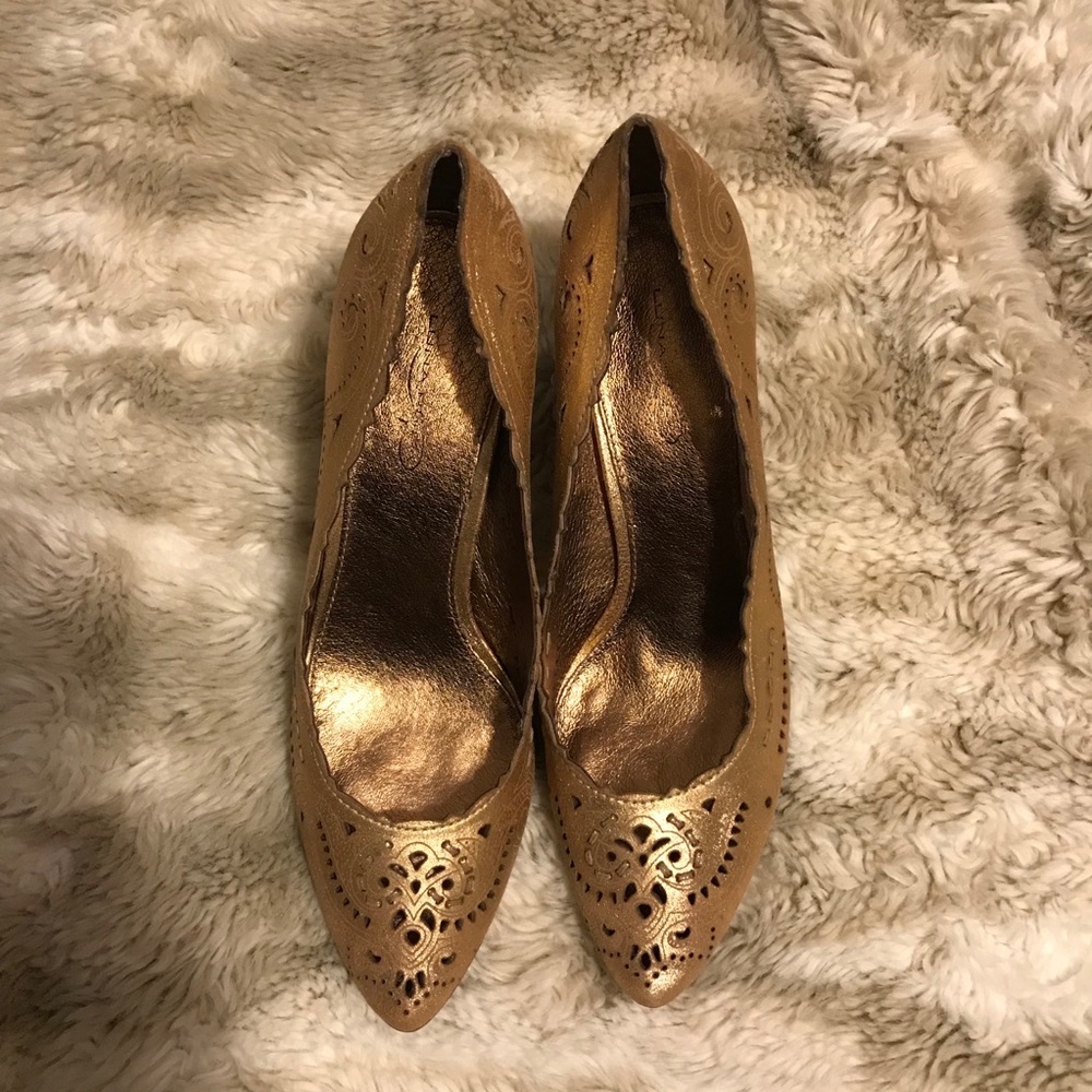 Luna Rosa Wedge Shoes